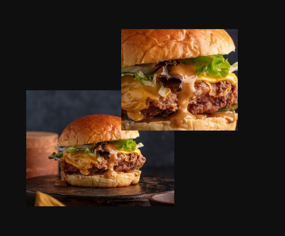 Delicious burgers from Kaizen Burger and Sushi, start ordering now!