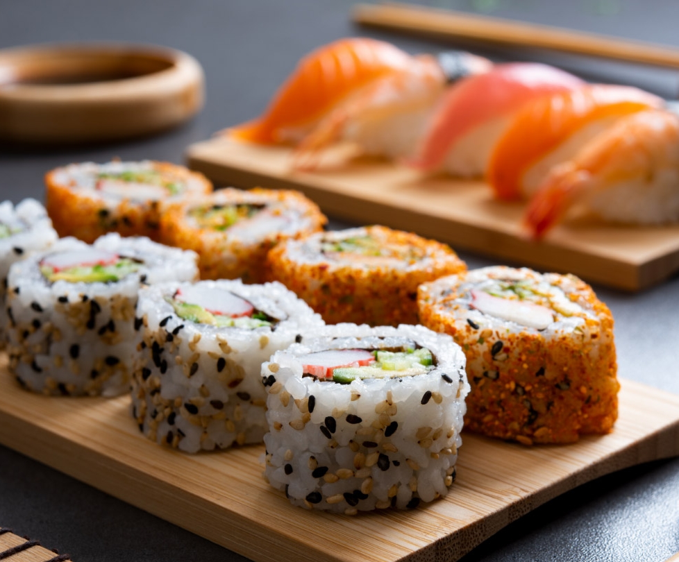 Brilliant and tasty sushi from Kaizen Burger and Sushi, start ordering now!